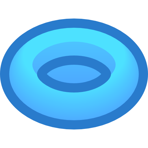 Ring Smooth Rounded Color icon