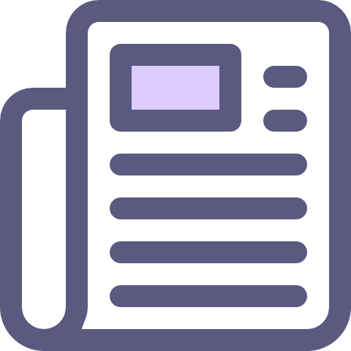 신문 무료 아이콘