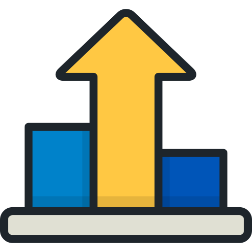 crecimiento icono gratis