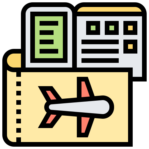 Boarding pass free icon