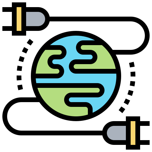 Connection free icon