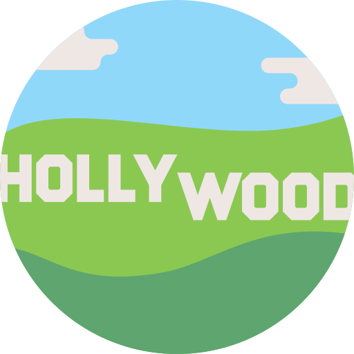 Hollywood free icon