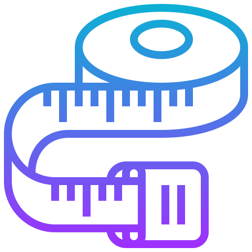 Measuring tape - free icon