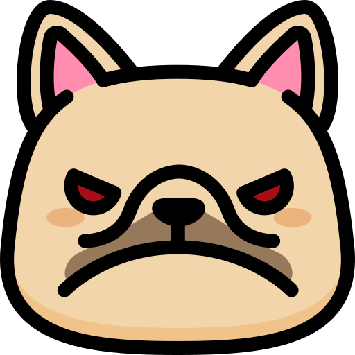 Angry face - Free animals icons