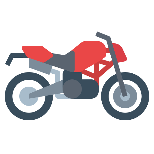 motocicleta icono gratis