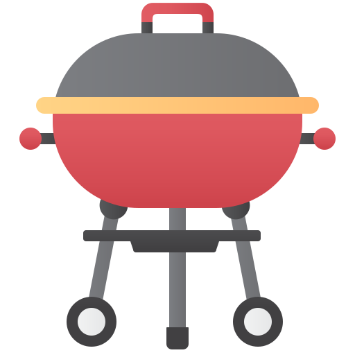 Barbecue Amethys Design Flat icon