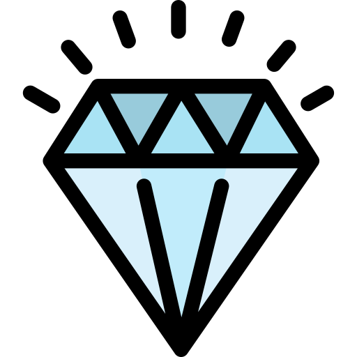 Diamond Kosonicon Lineal color icon