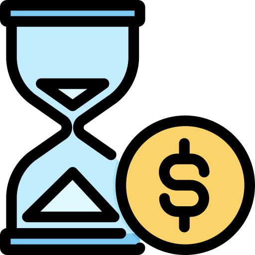 reloj de arena icono gratis