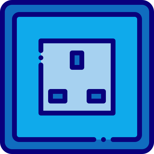Electric socket free icon