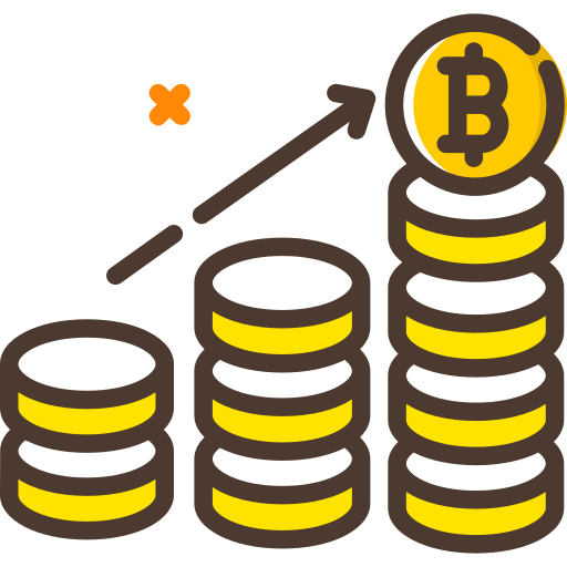 bitcoins icono gratis