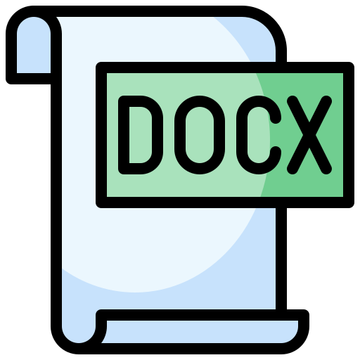 archivo docx icono gratis