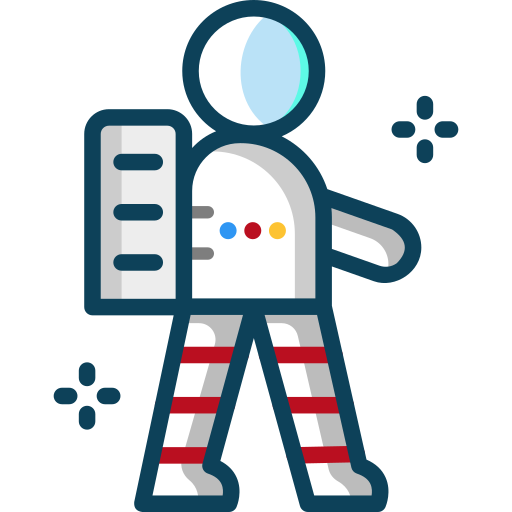 astronauta icono gratis