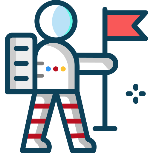 astronauta icono gratis