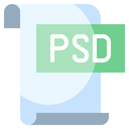 archivo psd icono gratis