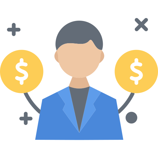 Investor free icon