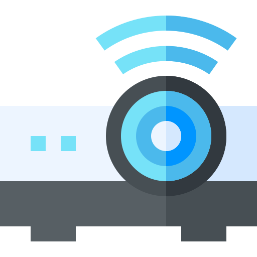 Projector Basic Straight Flat icon