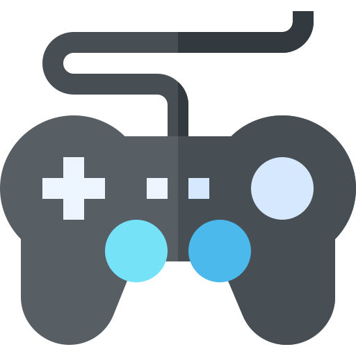 Joystick Basic Straight Flat icon