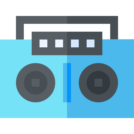 boombox icono gratis