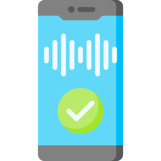 reconocimiento de voz icono gratis