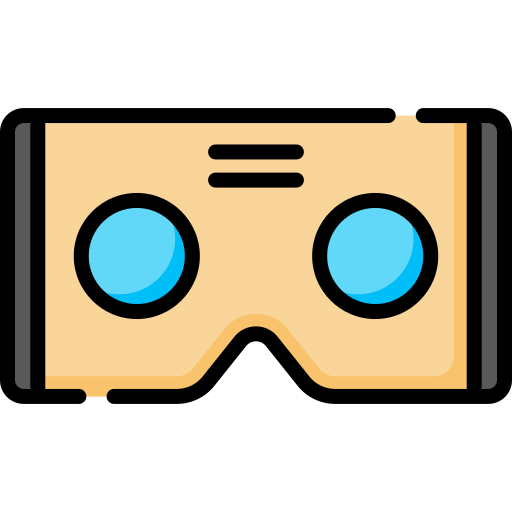 gafas vr icono gratis
