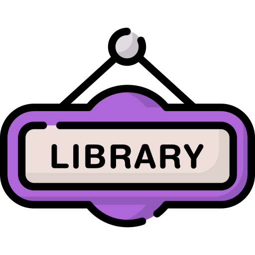 bibliothèque Icône gratuit