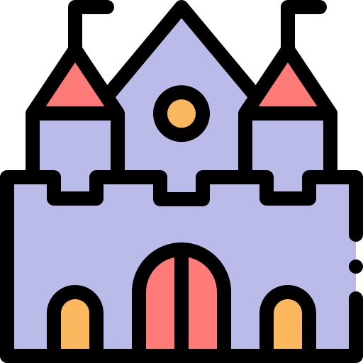 maison hantée Icône gratuit