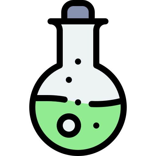 Poison Detailed Rounded Lineal color icon