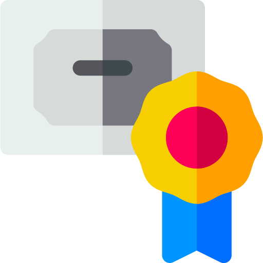 certificado icono gratis