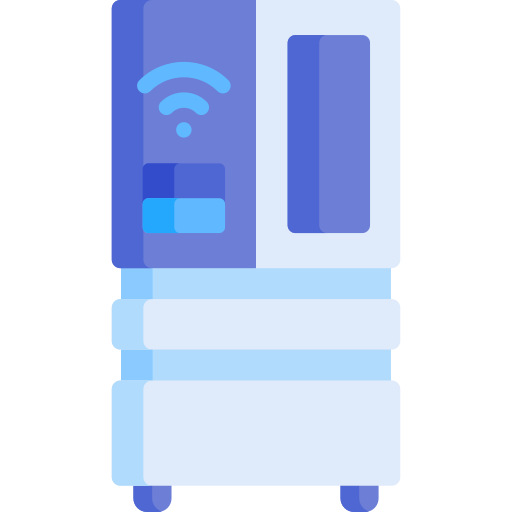 Smart fridge free icon Smart fridge free icon