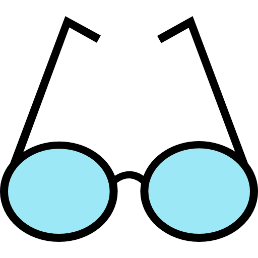 lentes icono gratis