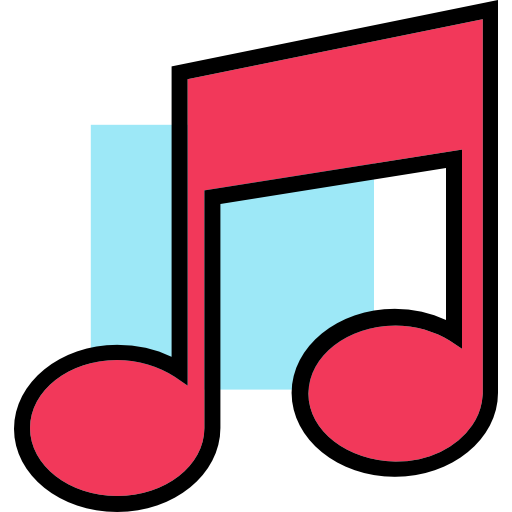 note musicale Icône gratuit