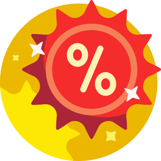descuento icono gratis
