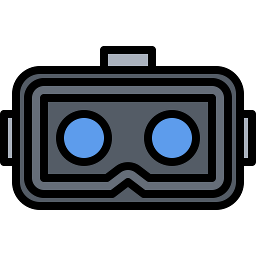 gafas vr icono gratis