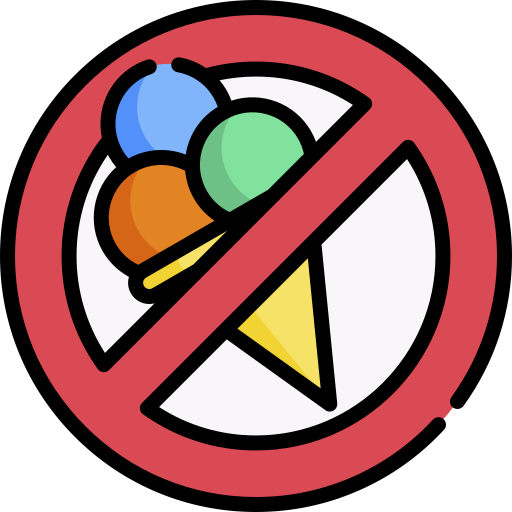 No ice cream - Free signaling icons