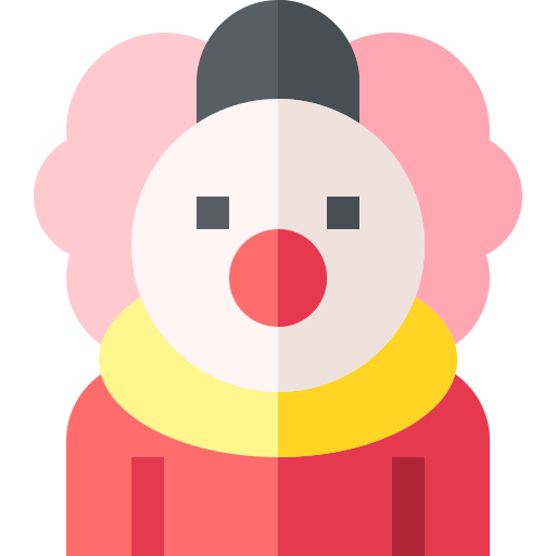 Clown free icon Clown free icon