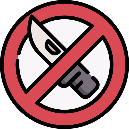 No weapons - free icon