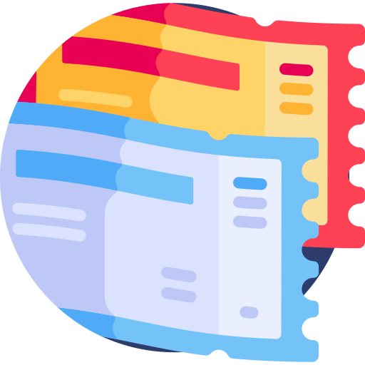 billet Icône gratuit