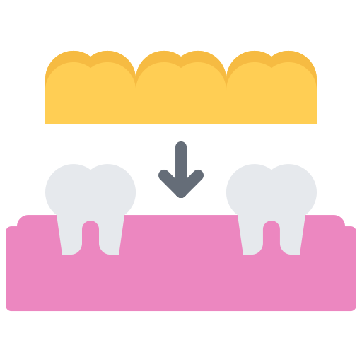 corona dental icono gratis