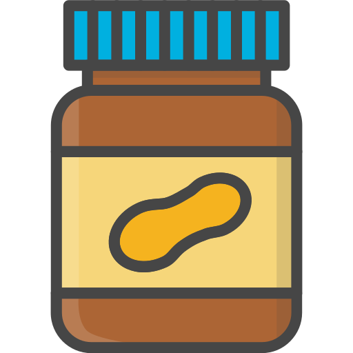 Peanut butter Generic Outline Color icon