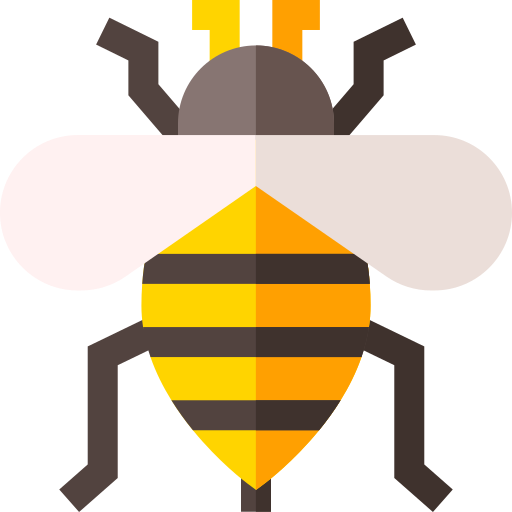 abeja icono gratis