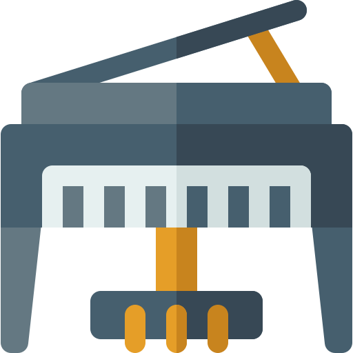 piano icono gratis