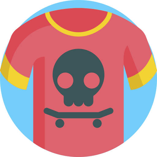 T shirt Detailed Flat Circular Flat icon