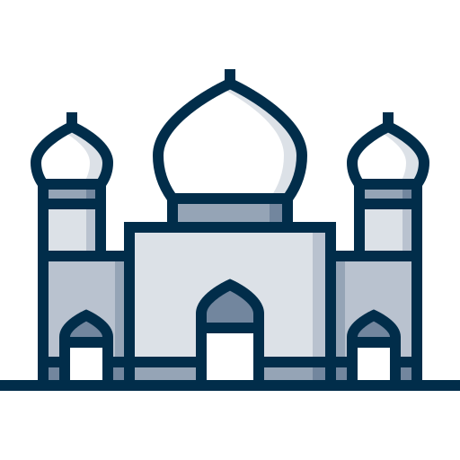 taj mahal icono gratis