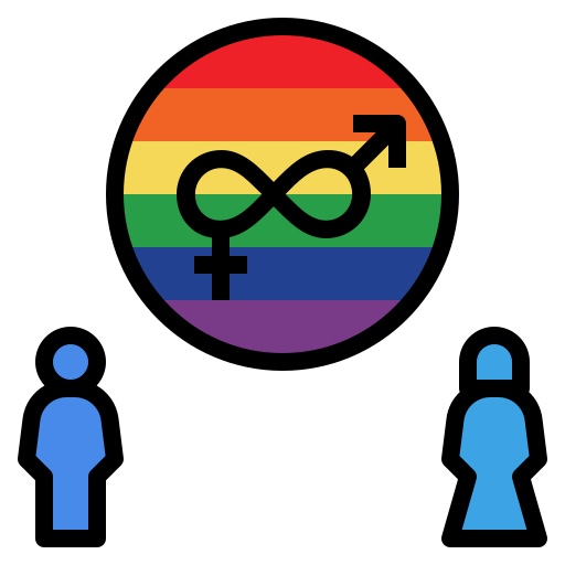 Гендерная жидкость бесплатно иконка