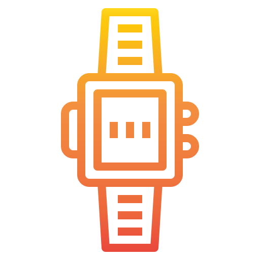 reloj de pulsera icono gratis