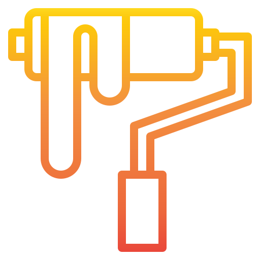 Paint roller free icon Paint roller free icon
