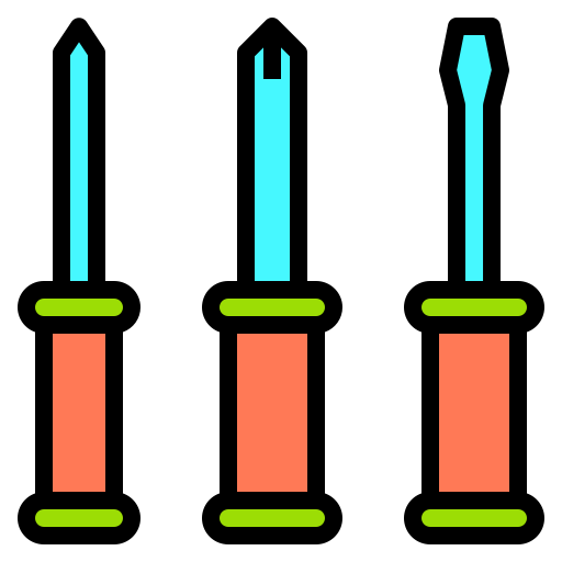 Screwdriver - Free construction and tools icons