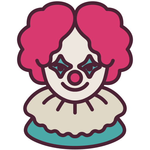 payaso icono gratis