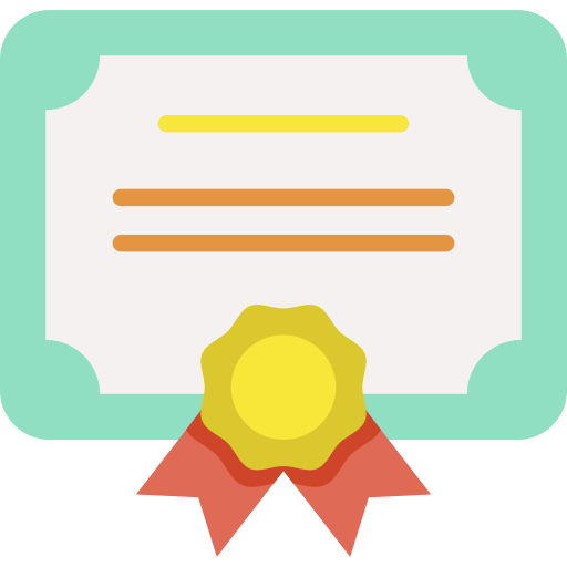 Certificate Special Flat icon