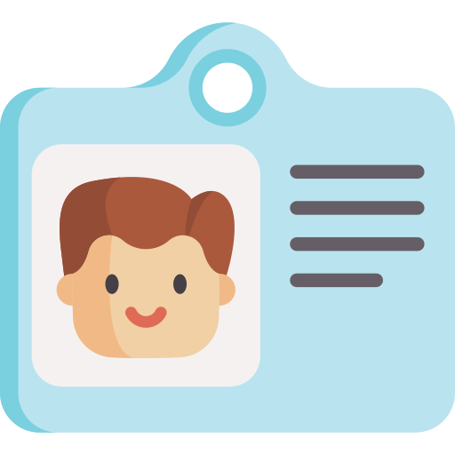 Id card Special Flat icon